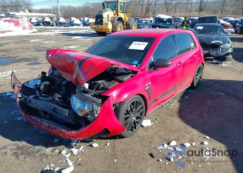 2016 Volkswagen Golf Gti S 4-Door из США, поврежденный, VIN 3VW4T7AU9GM036227